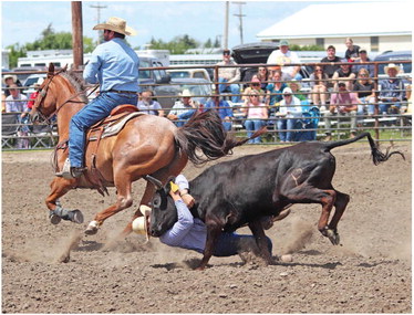 Great Action, Great Weather…   All Was Great At Opheim Rodeo