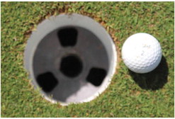 When Holes Are  Bigger, Scores  Get Much Lower