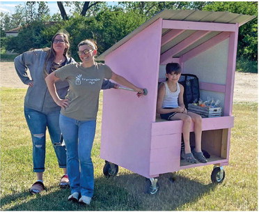 “FROSTED FEELINGS” bakery cart was ….