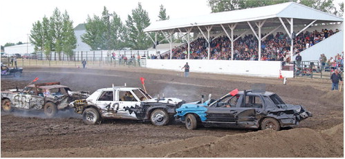 Surprise, Surprise,  Demolition Derby  Packs Grandstand+