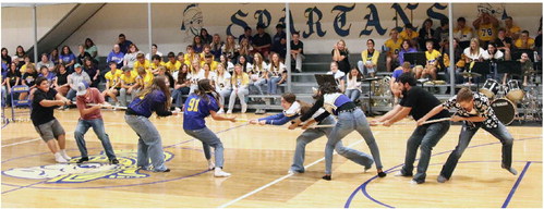 IT WAS TUG-O-WAR TIME in ….