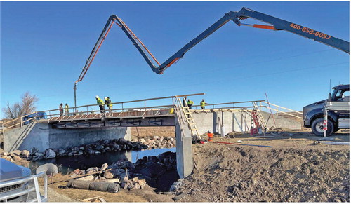 COAL CREEK BRIDGE, approximately 10 ….