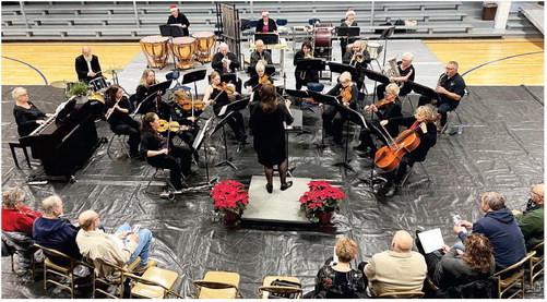 THE ANNUAL PRAIRIE SYMPHONETTE concert ….