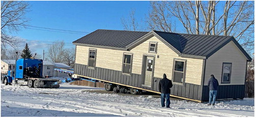 ANOTHER NEW, STYLISH TINY HOME ….