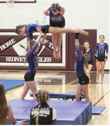 THE SCOBEY GYMNASTICS CLUB with ….